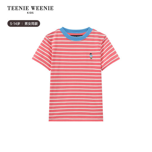 TeenieWeenie Kids小熊童装春夏男女童经典条纹短袖T恤TKRS256371H 商品图6