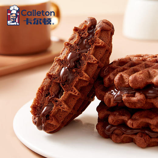 【分仓直发包邮】卡尔顿生巧爆浆华夫430g 商品图3