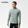 马孔多 Hope 麦田格 男子针织拉链开衫 速干 手表孔 跑步运动 休闲立领外套 商品缩略图1