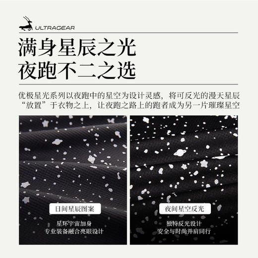 优极UG 星空·女款3D增能弹力跑步T恤 商品图4