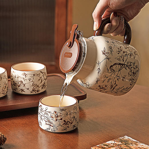 摩登主妇茶壶套装乔迁新居陶瓷马克杯子结婚新婚礼物茶杯水杯茶具 商品图1