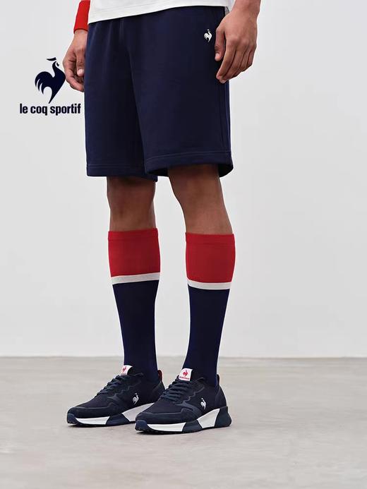 【大都会】 乐卡克法国公鸡夏季男子休闲运动舒适百搭弹力宽松针织短裤 商品图0