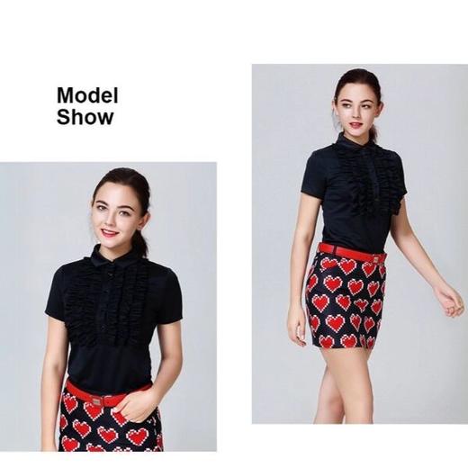 百乐图 花边领型女士短袖 22218061 商品图1