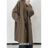 棉仓3571509002-IACHOE风衣复古宽松 商品缩略图2
