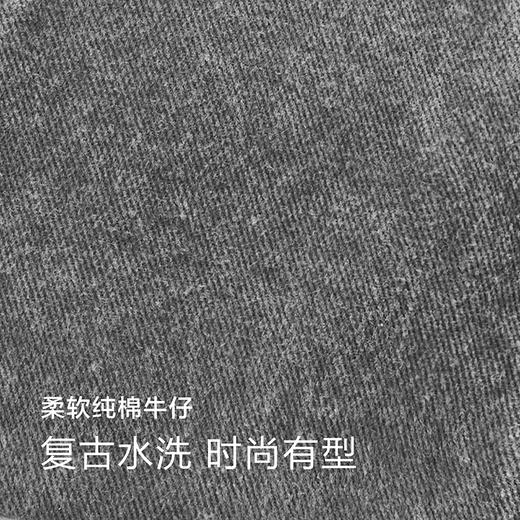 森马棒球帽男复古水洗牛仔鸭舌帽2025新款纯棉遮阳帽情侣帽子潮流 商品图3