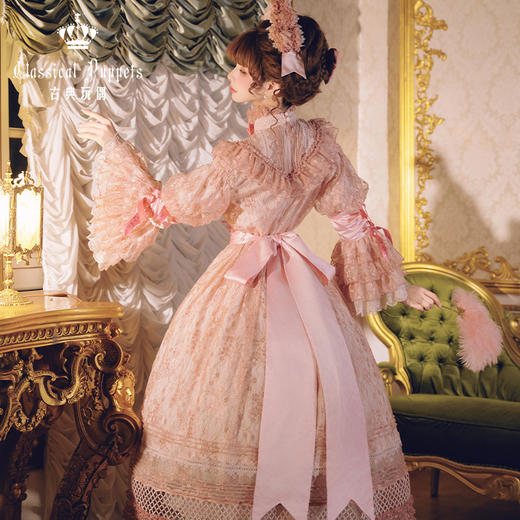 【现货】少女人形十女/十六女OP 永远的粉色 古典玩偶 Lolita 商品图4