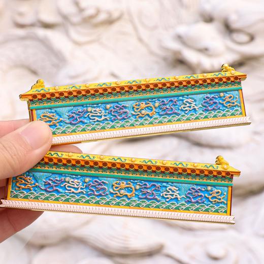 【故宫九龙壁冰箱贴】双龙戏珠 博物馆国宝AR金属冰箱贴文创纪念品 商品图8