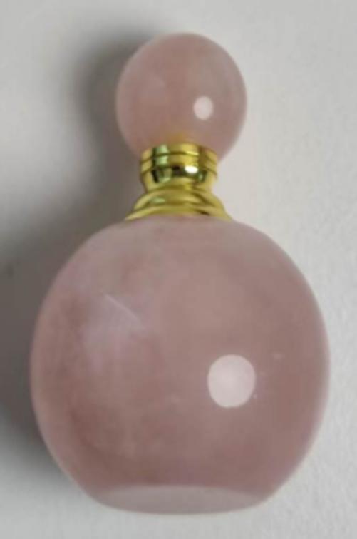 MELI&MOLI |粉水晶小圆形香水瓶—五行之火 商品图0