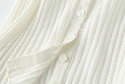 【高品质私服】【天丝亚麻坑条小开衫】手感柔软细腻，色泽柔和，不挑人穿JZ2504-CC 商品图9