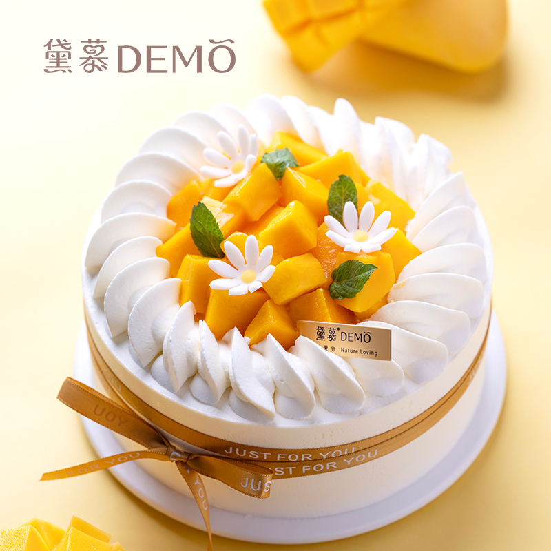 鲜芒多多·芒果奶油蛋糕 | Mango cream cake