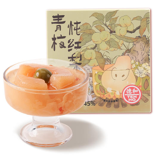 德和 青梅炖红梨270g/盒 鲜炖整颗梨 云南特产  #零食 商品图4