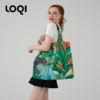 德国LOQI  女性艺术家万用环保袋 再生环保材料 单肩可折叠 旅行大容量 防泼水 超轻50g可承重40斤 商品缩略图2