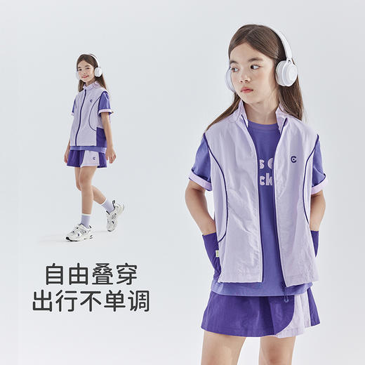 cicochild 2025春夏第一波新品户外运动马甲878C256001YZ 商品图2