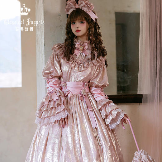 【现货】少女人形十女/十六女OP 永远的粉色 古典玩偶 Lolita 商品图8