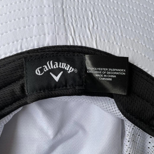 正品卡拉威高尔夫大帽沿，大圆顶遮阳帽，侧面透气孔设计，均码！可以调节大小！防晒 遮阳 无敌防晒 商品图5