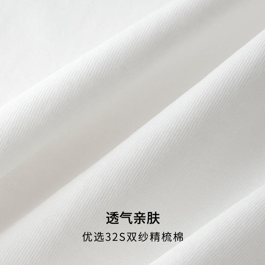 simplepieces夏季新品SPS上衣女宽肩短款短袖T 商品图4
