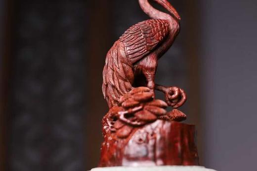 松鹤延年°小叶紫檀摆件 商品图5