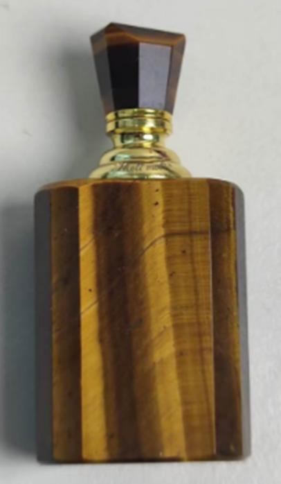 MELI&MOLI |虎眼石方形香水瓶—五行之土 商品图0