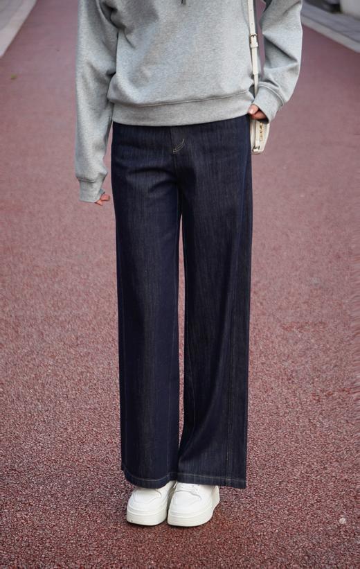 S2M2现货 臣禾	【天丝棉牛仔裤】腔调阔腿裤	JZ251060173  商品图0