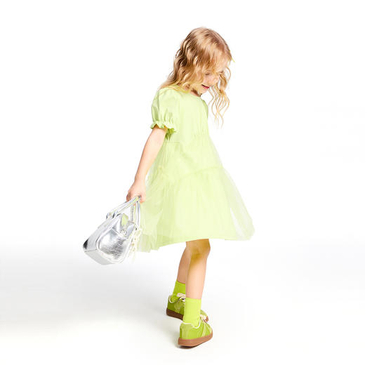 女童短袖SORONA连衣裙夏季新款安奈儿童装实体店同款XG523648 商品图5