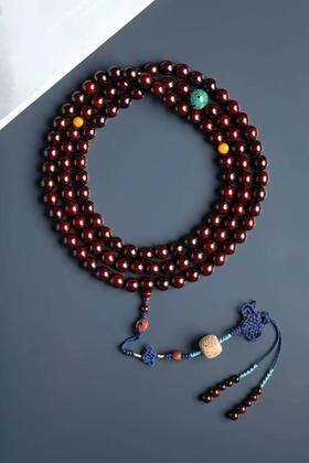 小叶紫檀手串1.2*108颗