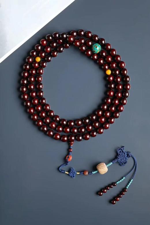 小叶紫檀手串1.2*108颗 商品图0