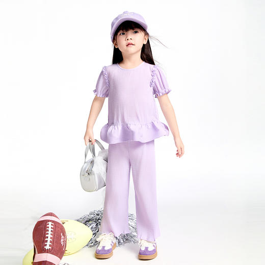 女童短袖衬衣夏季新款安奈儿童装实体店同款XG521705 商品图3