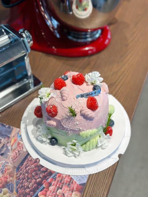 【2025新品】青山粉黛·奶油蛋糕【四层加高款】 商品图1