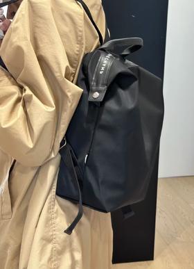 代工厂龙翔新款ener超轻公文差旅健身字母双肩包