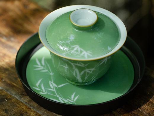 留白竹影竹青 系列 留白设计 雅致韵味 瓷器 商品图1