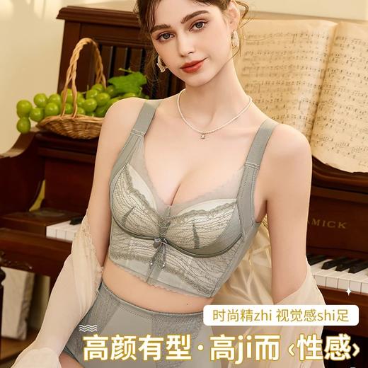 【圣迪班尼-满天星】调整型小胸聚拢欧若风收副乳文胸罩23671 商品图1
