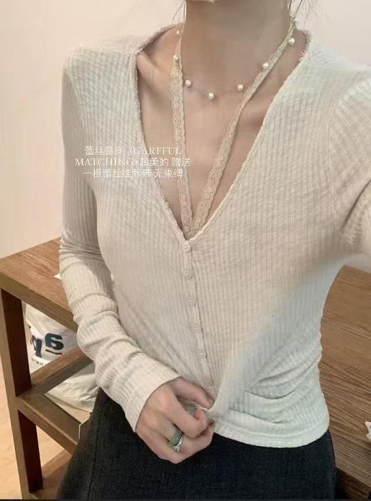 【全蕾丝美背性感文胸美背】深包容 底部承托十性感 不上窜，不跑位，满分胸型的秘密就是ta! 可拆卸挂脖巨百搭，蕾丝既能遮副乳，作为内搭露出也超美 商品图4