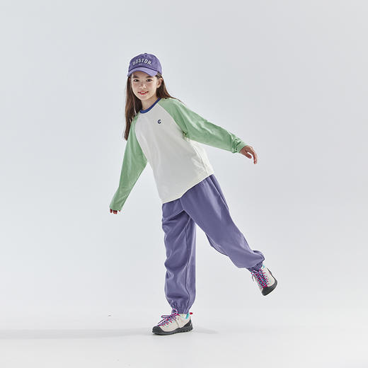 cicochild 2025春夏第一波新品拼色插肩长袖T恤863C256006YZ 商品图4