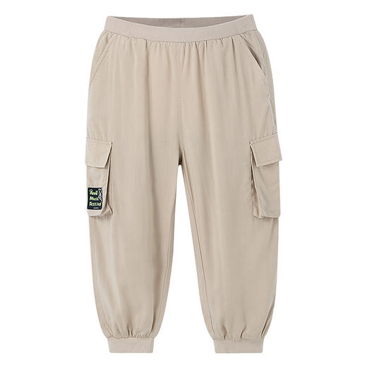 男女童全腰梭织长裤夏季新款安奈儿童装实体店同款XM526726 商品图7