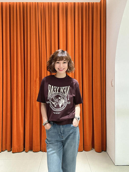 【高品质私服】【MC植绒印花短袖T恤】穿着干爽且透气，挺括有型G1182-CC【无标出货 介意慎拍】 商品图2