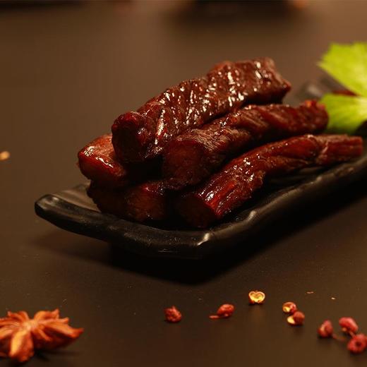 【限时秒杀】草原良友约8成干内蒙古特产风干牛肉干散装手撕牛肉零食休闲零食500g 商品图2