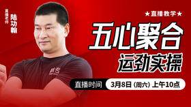 五心聚合运劲实操（直播教学）陆师亲授