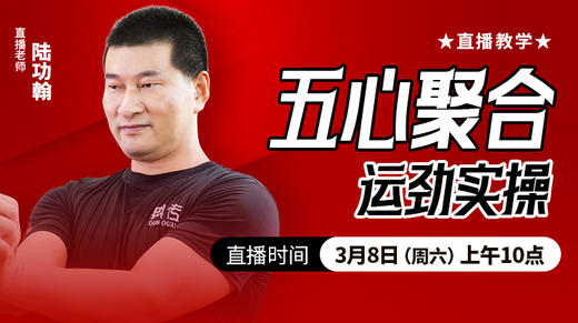 五心聚合运劲实操（直播教学）陆师亲授 商品图0
