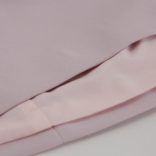 QF814斯尔丽25新款法式优雅丝毛小礼服直身型不挑身材华丽钉钻连衣裙 商品图8