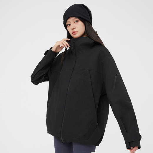 SWISS MILITARY瑞士军工/男女同款 情侣冲锋衣 户外防风防水外套  硬壳 318 商品图5