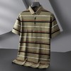 【DDP】大依优型大码短袖POLO衫翻领条纹半袖男加大码棉质打底衫夏季新款休闲胖子 商品缩略图1