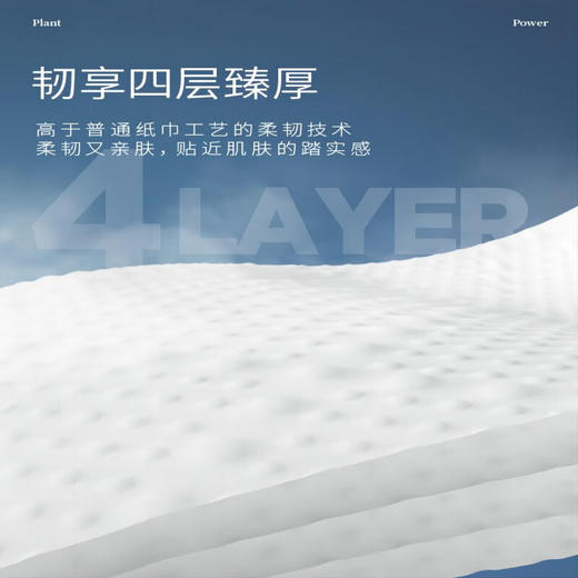 植护蝴蝶结压花纸面巾  140*175mm/4层 100抽 6包/8包/16包/提 商品图4