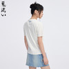 ONIARAI/鬼洗25春夏新品泥棒蓝女款兔兔鱼绣花短袖T恤 N840272 商品缩略图2