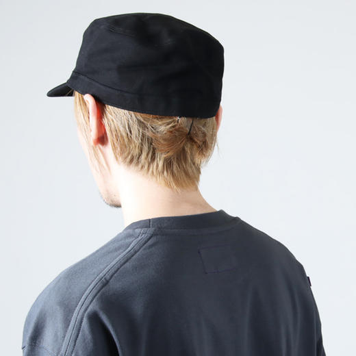 KIJIMA TAKAYUKI COTTON SATIN WORK CAP 高密度棉工装帽 商品图1
