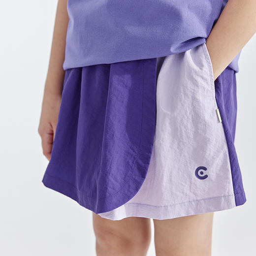 cicochild 2025春夏第一波新品拼色运动半裙878C256003YZ 商品图4