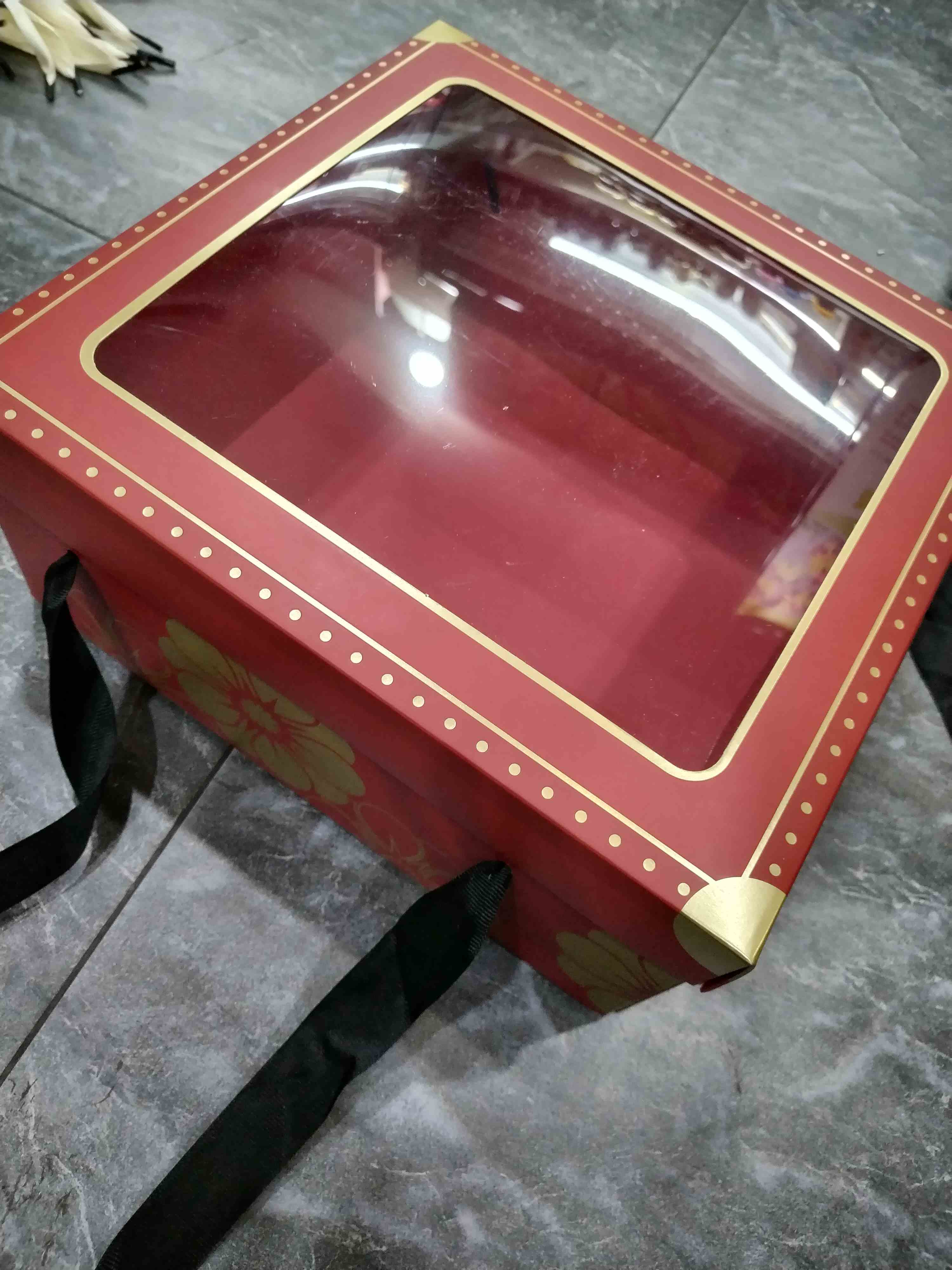 包装红色透明盖通用礼盒（领秀店）