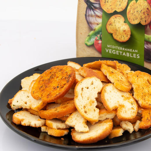 【分仓直发包邮】玛乐缇进口饼干烤面包干3种口味拼组70g/袋（番茄橄榄牛至口味+地中海披萨口味+地中海蔬菜口味） 商品图5