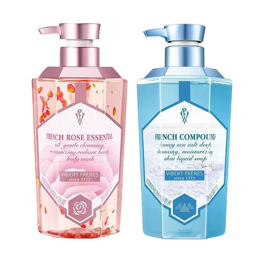 薇弗除螨沐浴露玫瑰精油海盐美肤沐浴露 商品图0