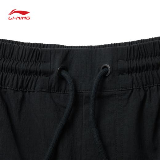 李宁韦德系列男子防泼水束脚宽松伞兵裤休闲长裤AKXV139 商品图7