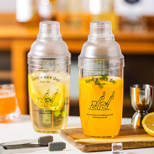 摩登主妇雪克杯调酒器套装shake杯子手打柠檬茶工具捣汁棒调酒杯 商品图0